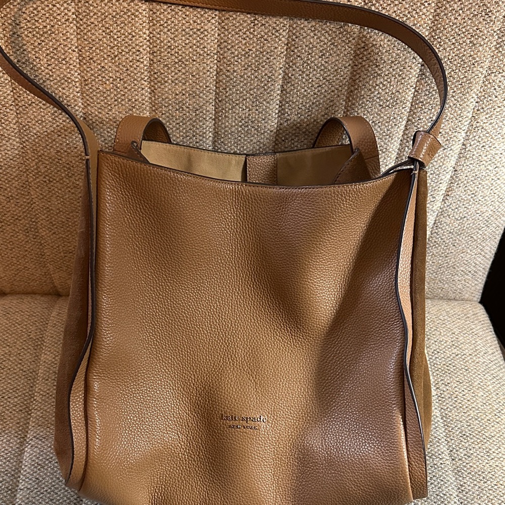 kate spade Brown Leather Shoulder Bag